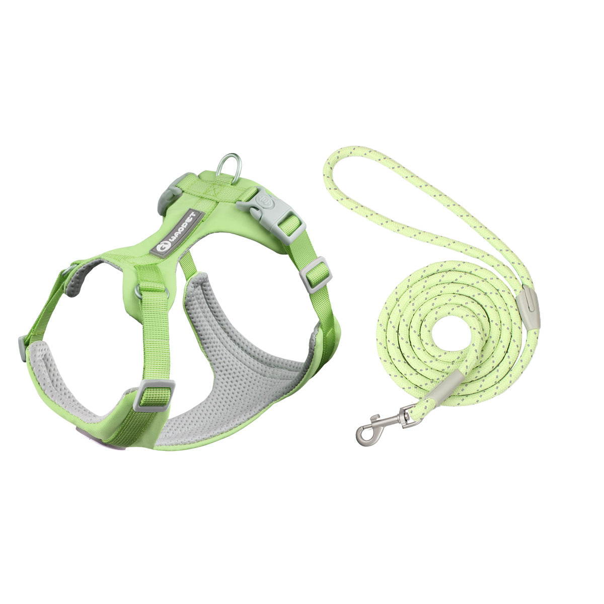 Bequemes Hundegeschirr und Leine-Set