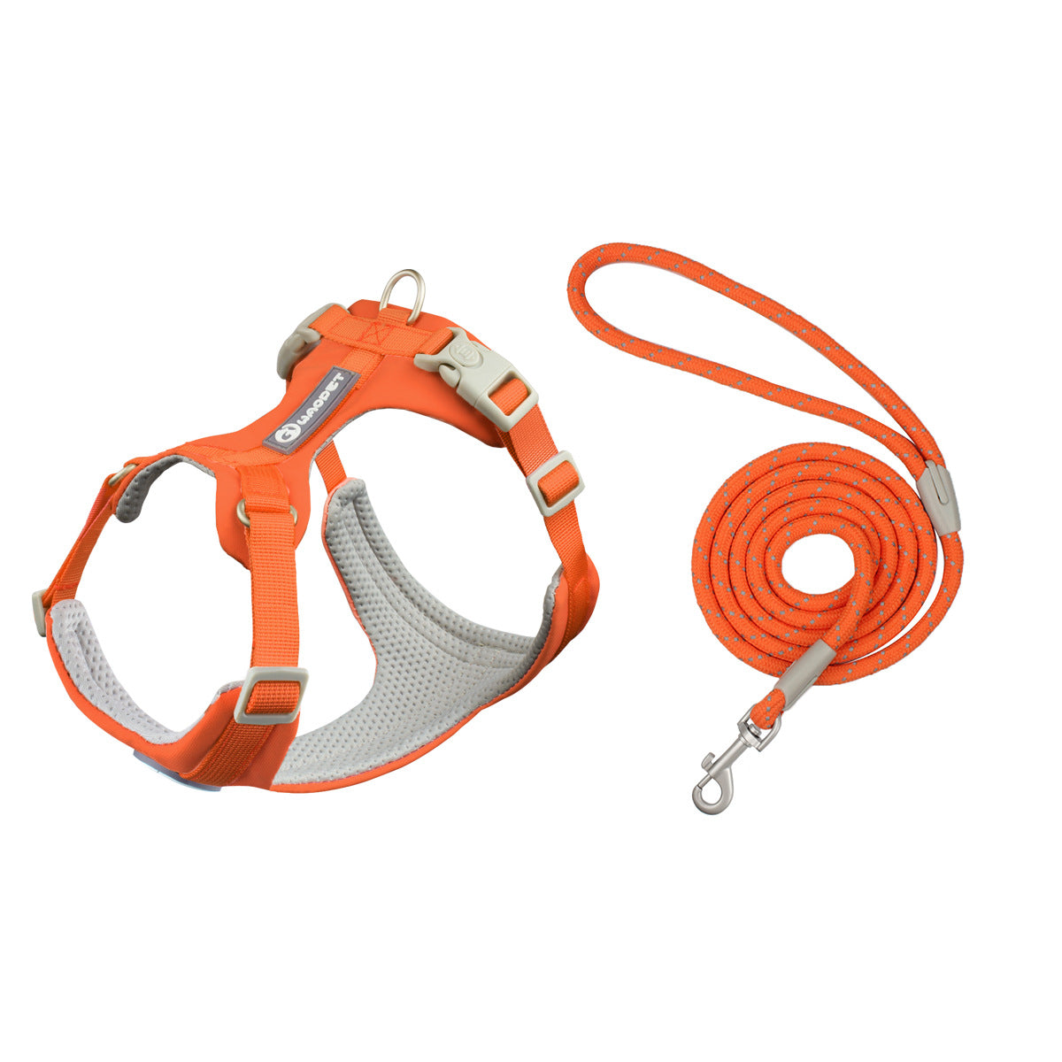 Bequemes Hundegeschirr und Leine-Set