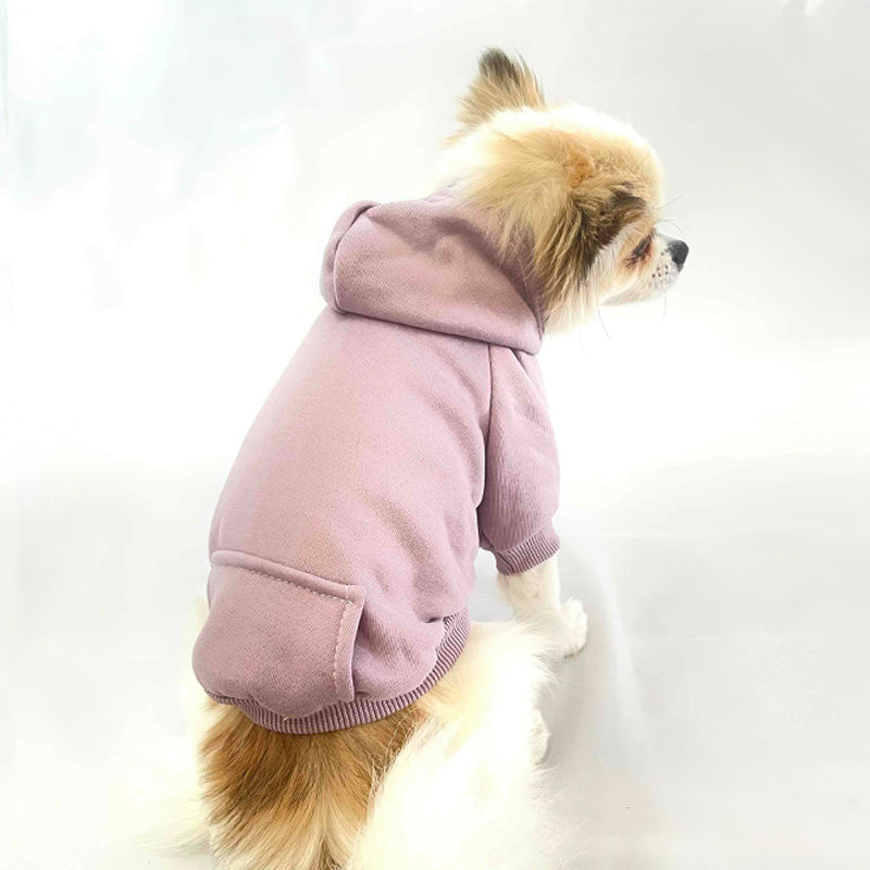 Baumwollhoodie für Hunde in vielen Farben