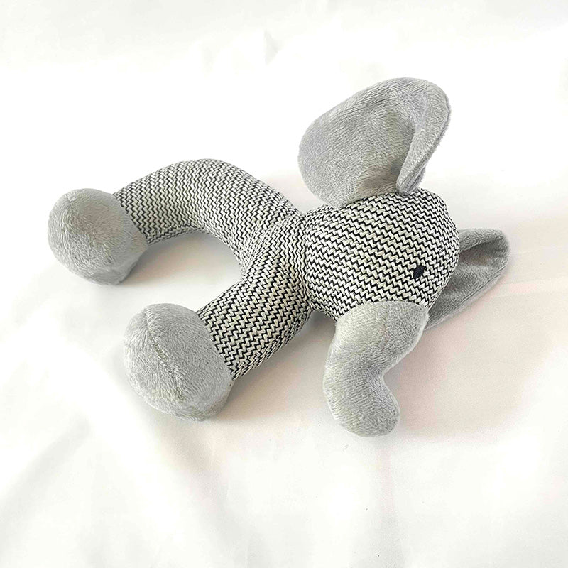 Elegant soft toy with squeaking sound for dogs