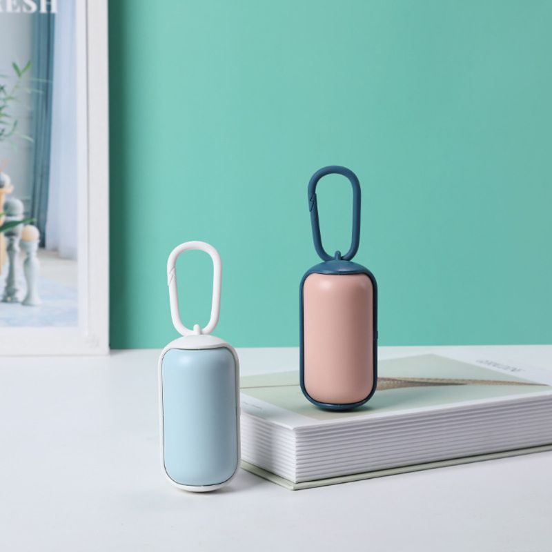 Smart container for waste bags with a sturdy holder