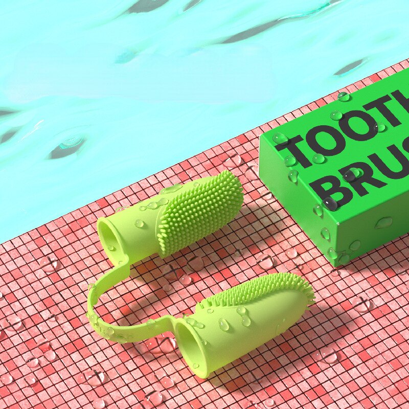 Doppelfingerzahnbürste