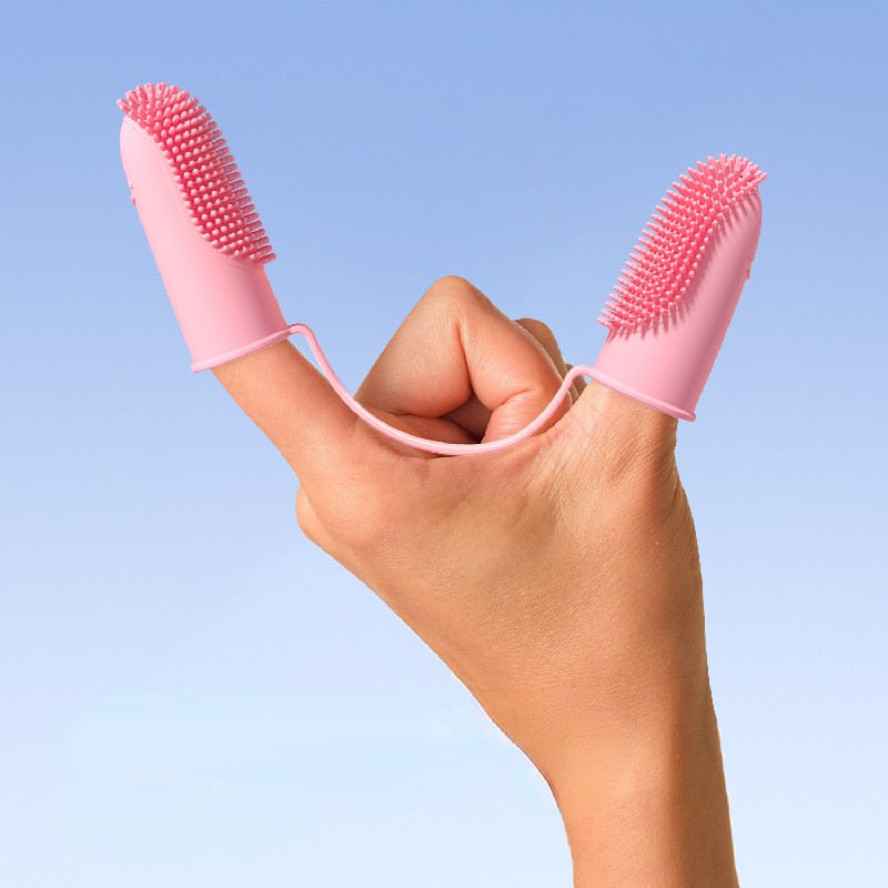 Doppelfingerzahnbürste