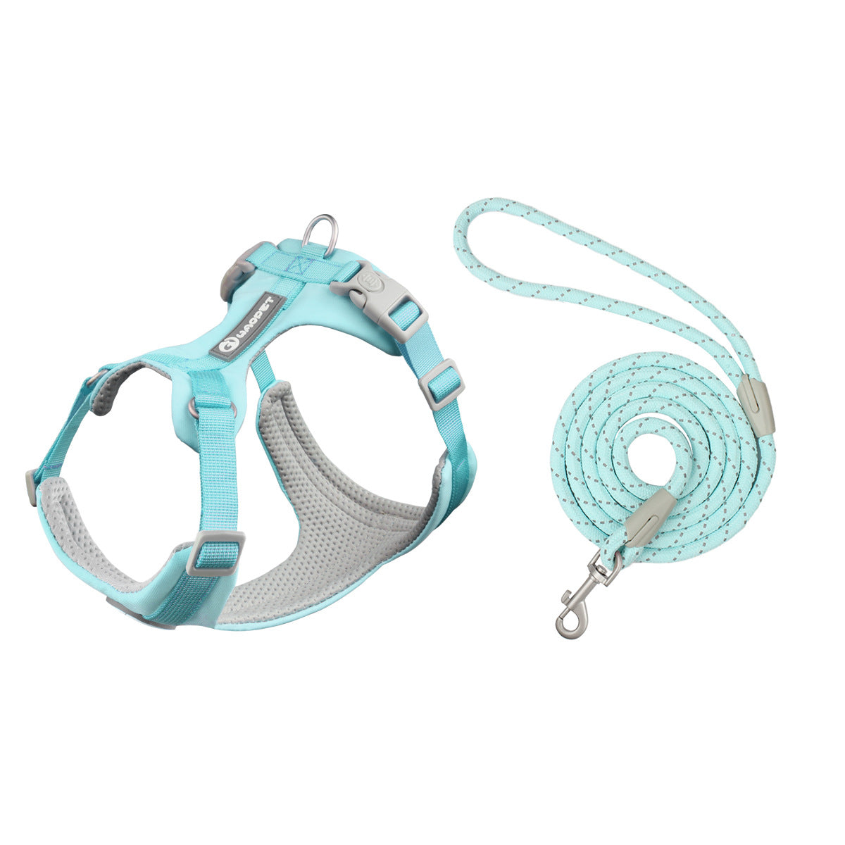 Bequemes Hundegeschirr und Leine-Set