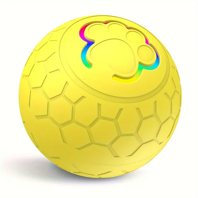 Smart interactive bite-resistant bouncing ball