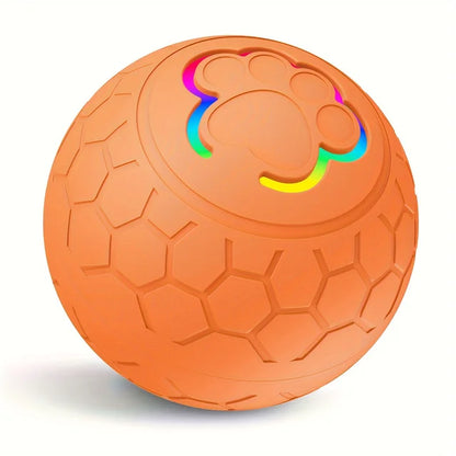 Smart interactive bite-resistant bouncing ball