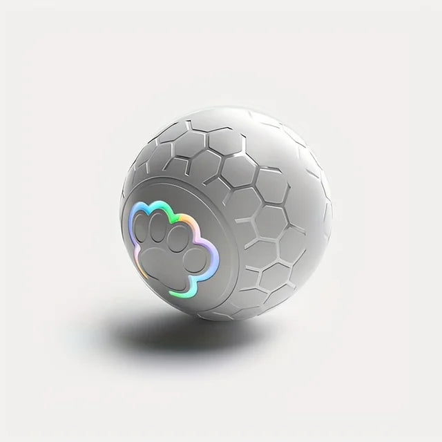 Smart interactive bite-resistant bouncing ball