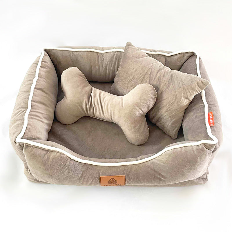 Elegant dog bed with high comfort