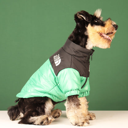 Cool lightly padded dog jacket from the brand Dog Face