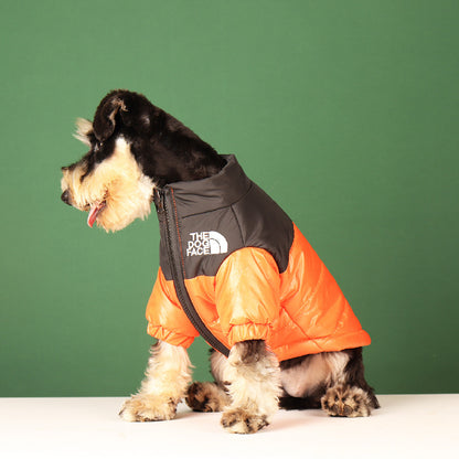 Cool lightly padded dog jacket from the brand Dog Face