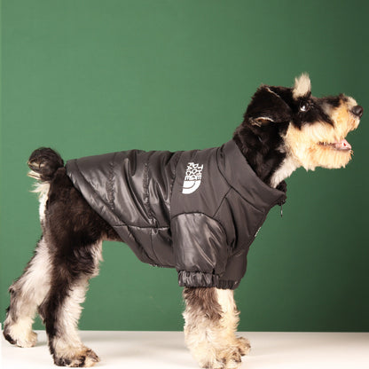 Cool lightly padded dog jacket from the brand Dog Face