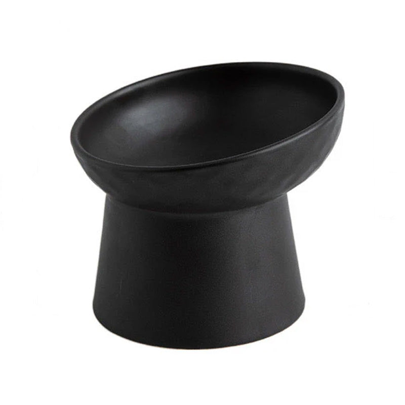 Heavy-duty ceramic food and water bowl