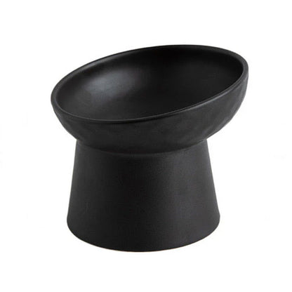 Heavy-duty ceramic food and water bowl