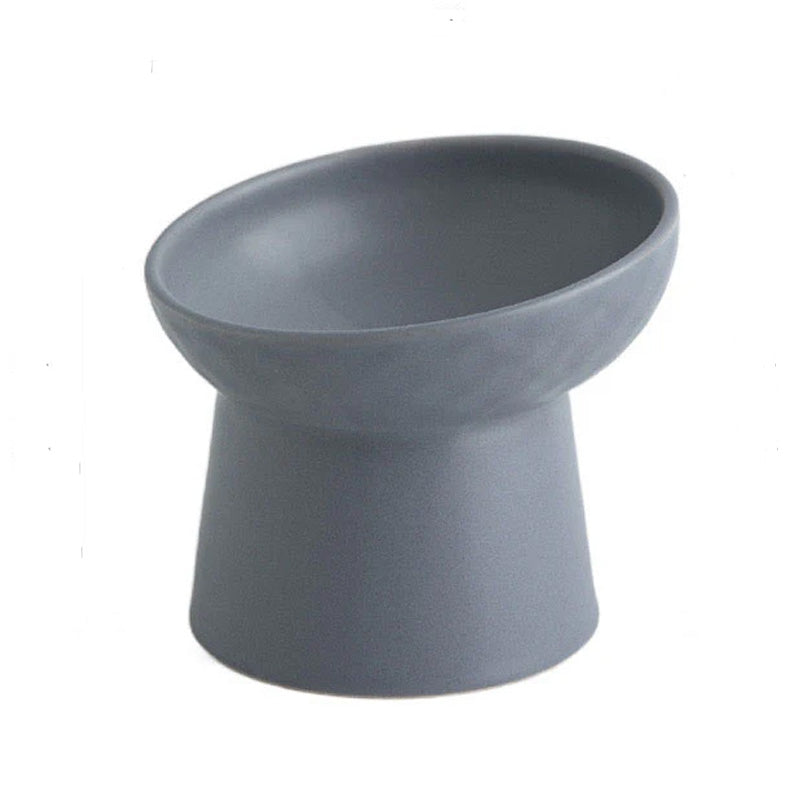 Heavy-duty ceramic food and water bowl