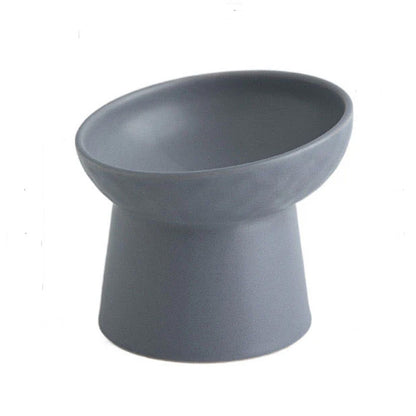 Heavy-duty ceramic food and water bowl
