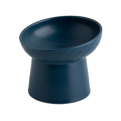 Heavy-duty ceramic food and water bowl