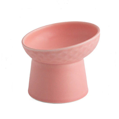 Heavy-duty ceramic food and water bowl