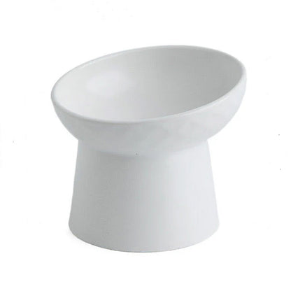 Heavy-duty ceramic food and water bowl