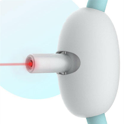 Laserpekare på justerbart katthalsband