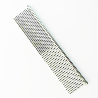 Classic comb for fur care stainless steel