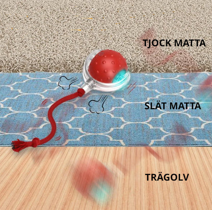 Interaktiv studsande boll med fågelkvitter