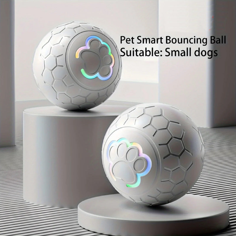 Smart interactive bite-resistant bouncing ball