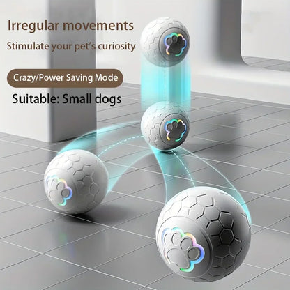Smart interactive bite-resistant bouncing ball