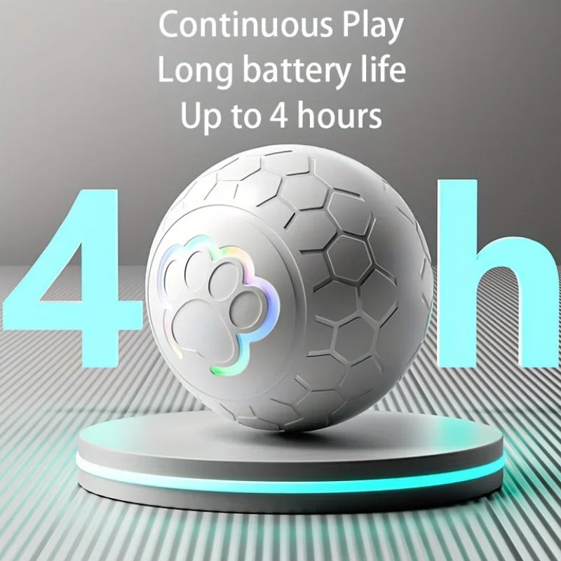 Smart interactive bite-resistant bouncing ball