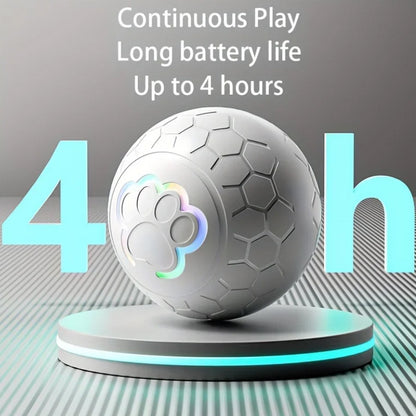 Smart interactive bite-resistant bouncing ball