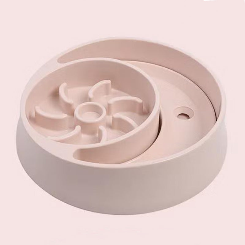 The Sun and Moon food bowl - slow feeder for slow eating