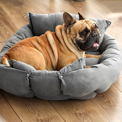 3-in-1 cooling dog sofa in cotton